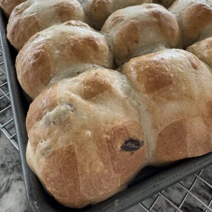 hot cross buns